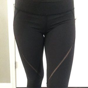 Beyond Yoga Mesh Black Leggings Small